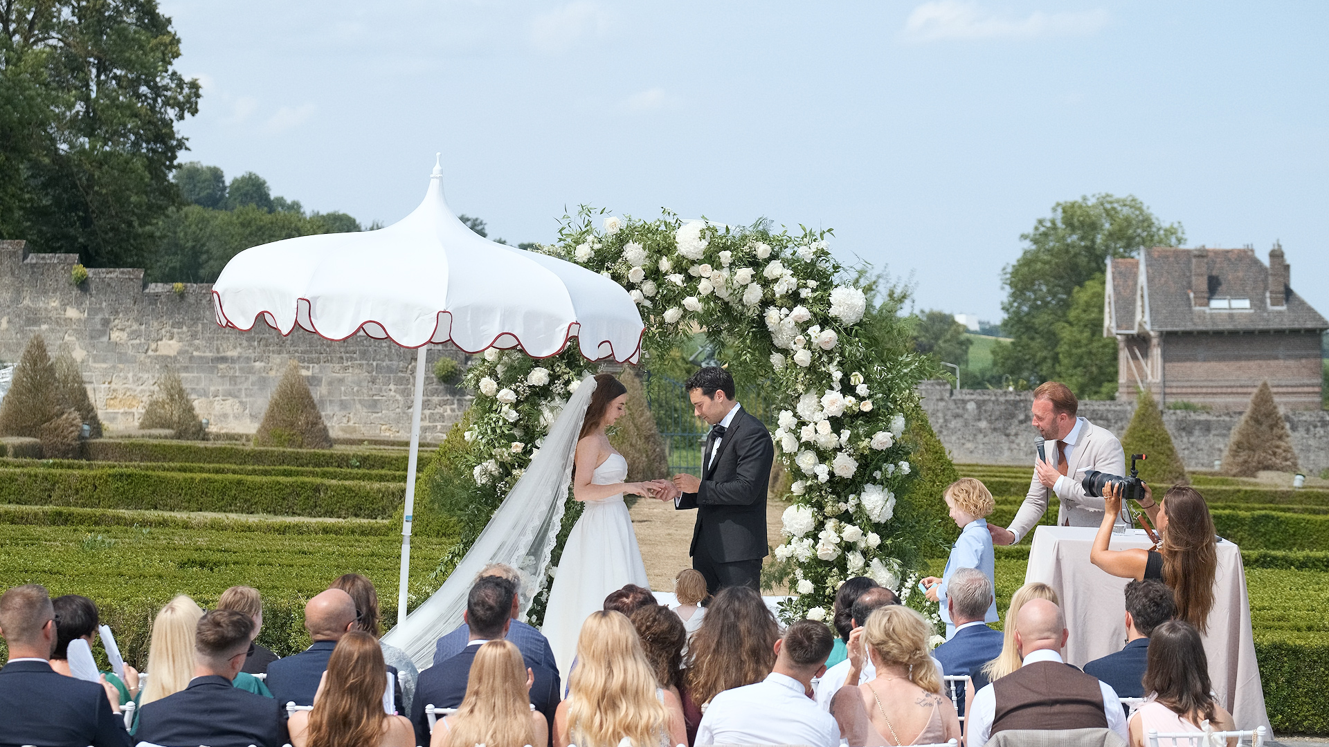 Trouwen op Chateau Neercanne 